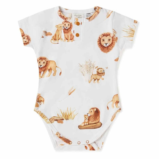 Lion Organic Bodysuit